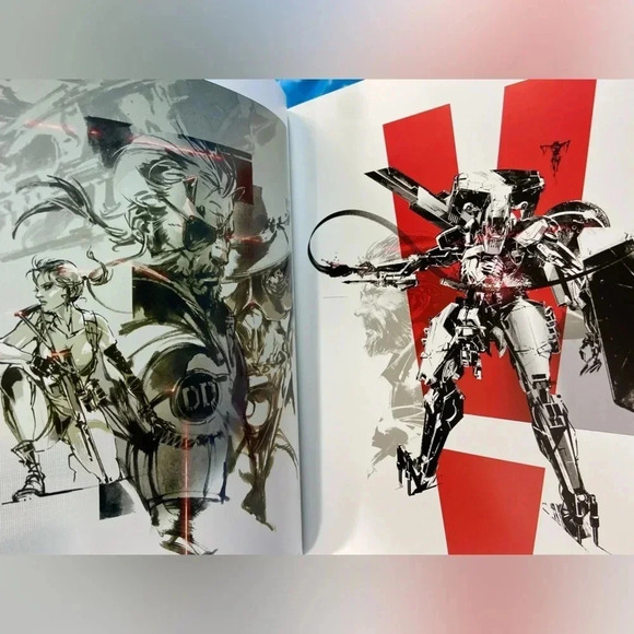 The Art of Metal Gear Solid V - Dark Horse - Hardcover-  Rare - Picture 4 of 16